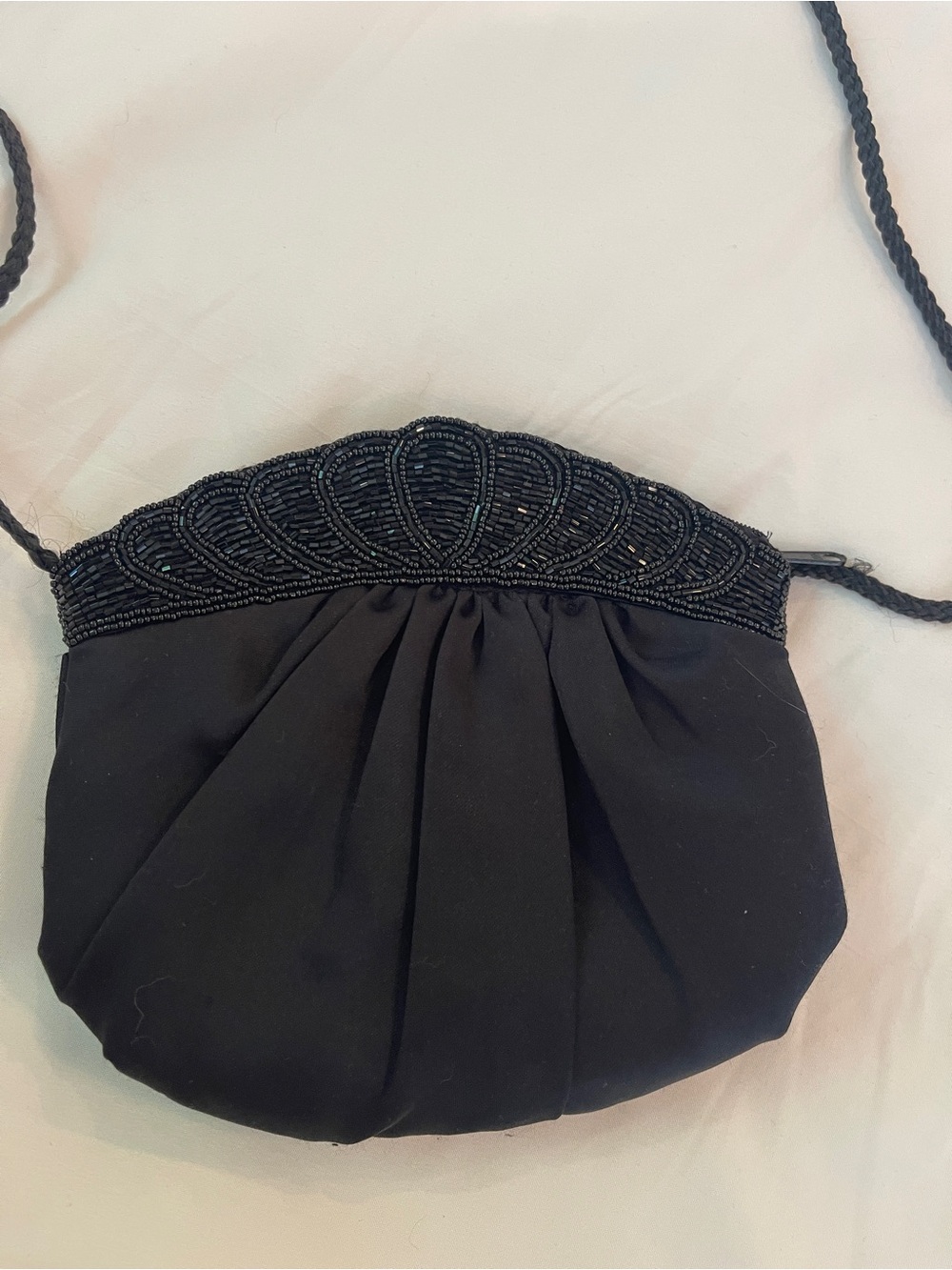 Small Black sparkle evening bag.